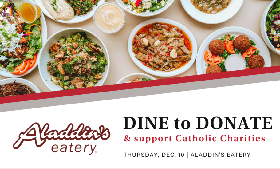 Dine to Donate at Aladdin's Eatery