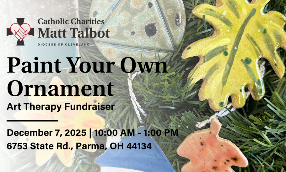 Paint Your Own Ornament | Art Therapy Fundraiser 