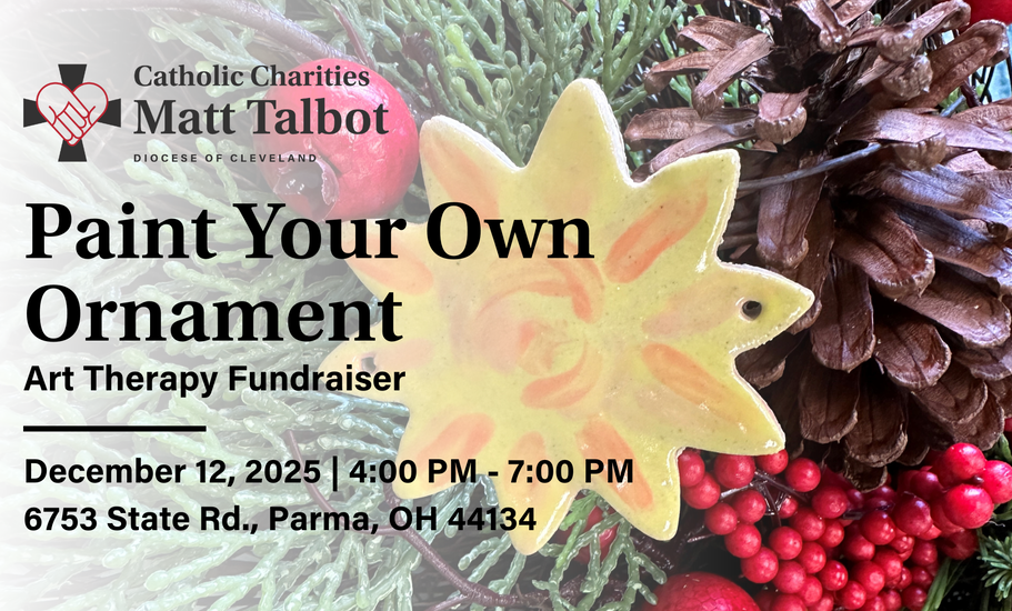 Paint Your Own Ornament | Art Therapy Fundraiser 