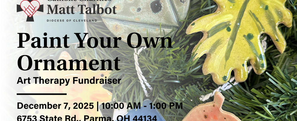 Paint Your Own Ornament | Art Therapy Fundraiser 