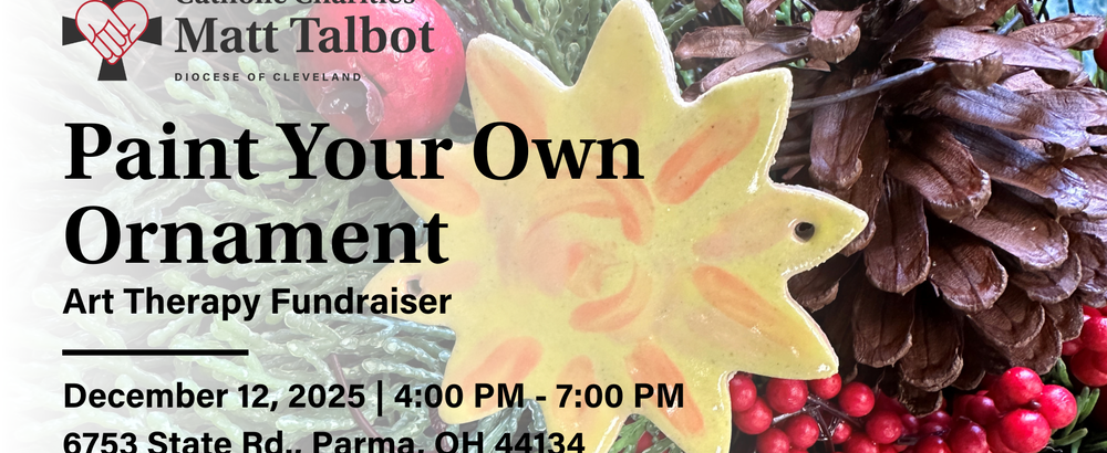 Paint Your Own Ornament | Art Therapy Fundraiser 