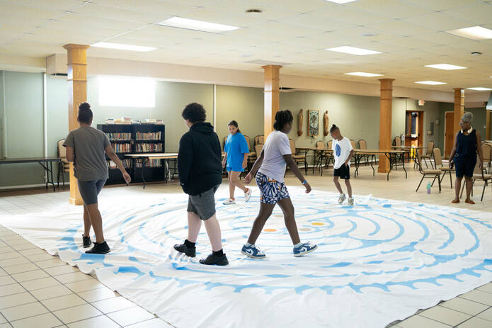 Portable labyrinth brings new path to mindfulness in Lorain County