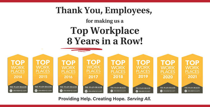Catholic Charities named Top Workplace for 8th year in a row